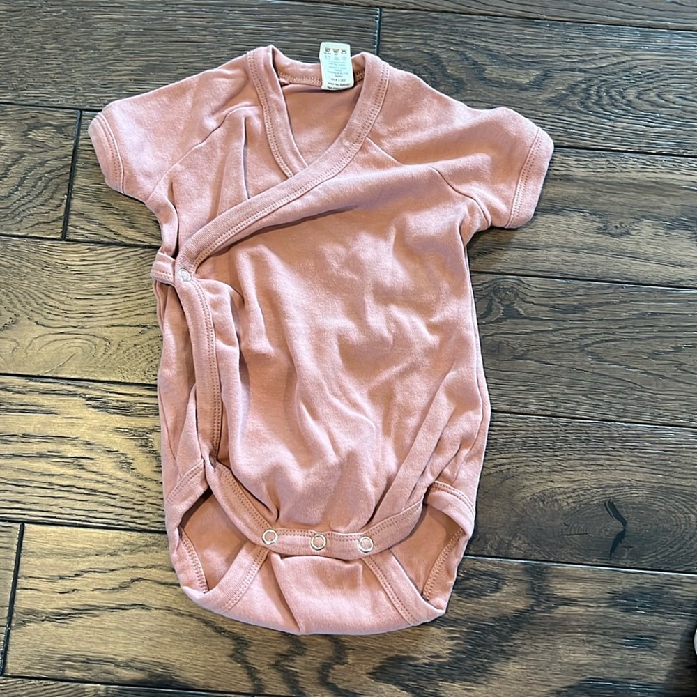 Kate Quinn Wrap Bodysuit - organic cotton